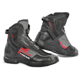 BELA EXTREME FORCE URBAN MOTORCYCLE BOOTS BLACK GREY RED