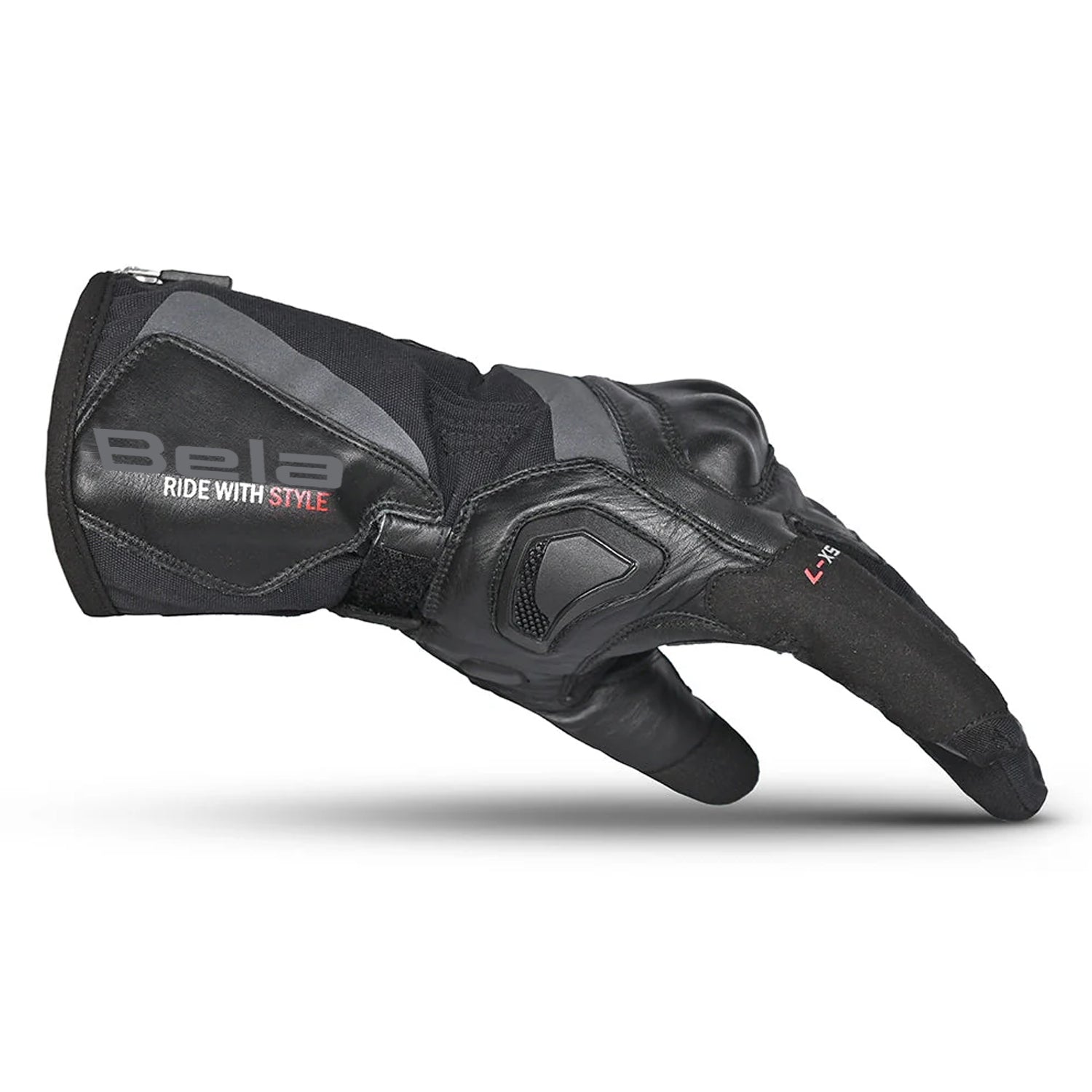 BELA Grip Winter Motorcycle Gloves Black