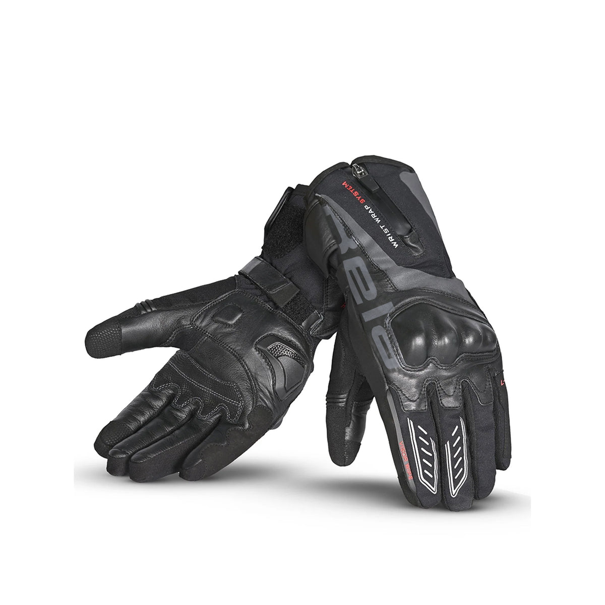 BELA Grip Winter Motorcycle Gloves Black
