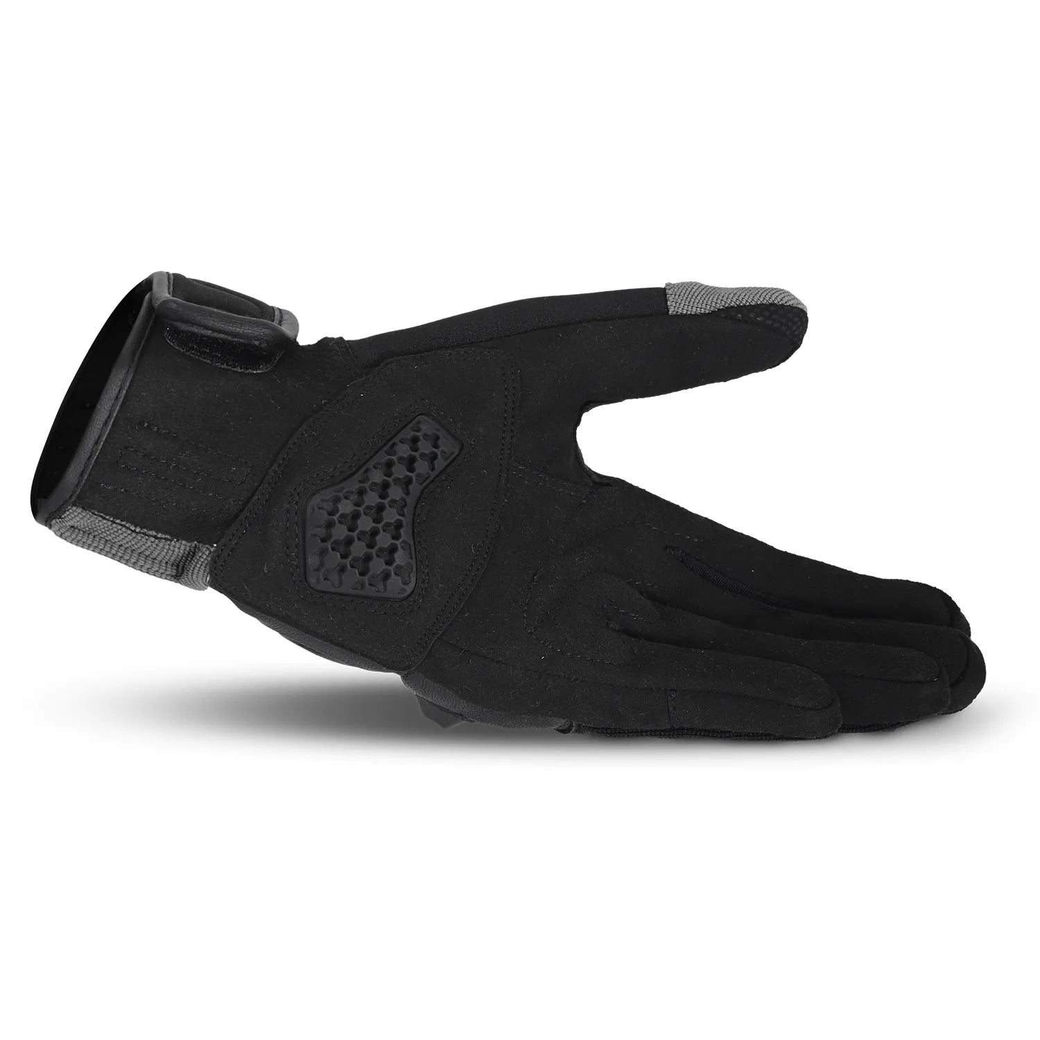 BELA Star Motorcycle Gloves Dark Grey Black