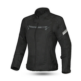 Bela Highland Lady Motorcycle Jacket Black Grey