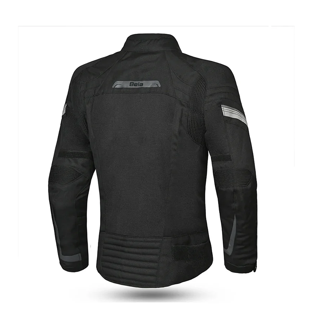 Bela Highland Lady Motorcycle Jacket Black Grey