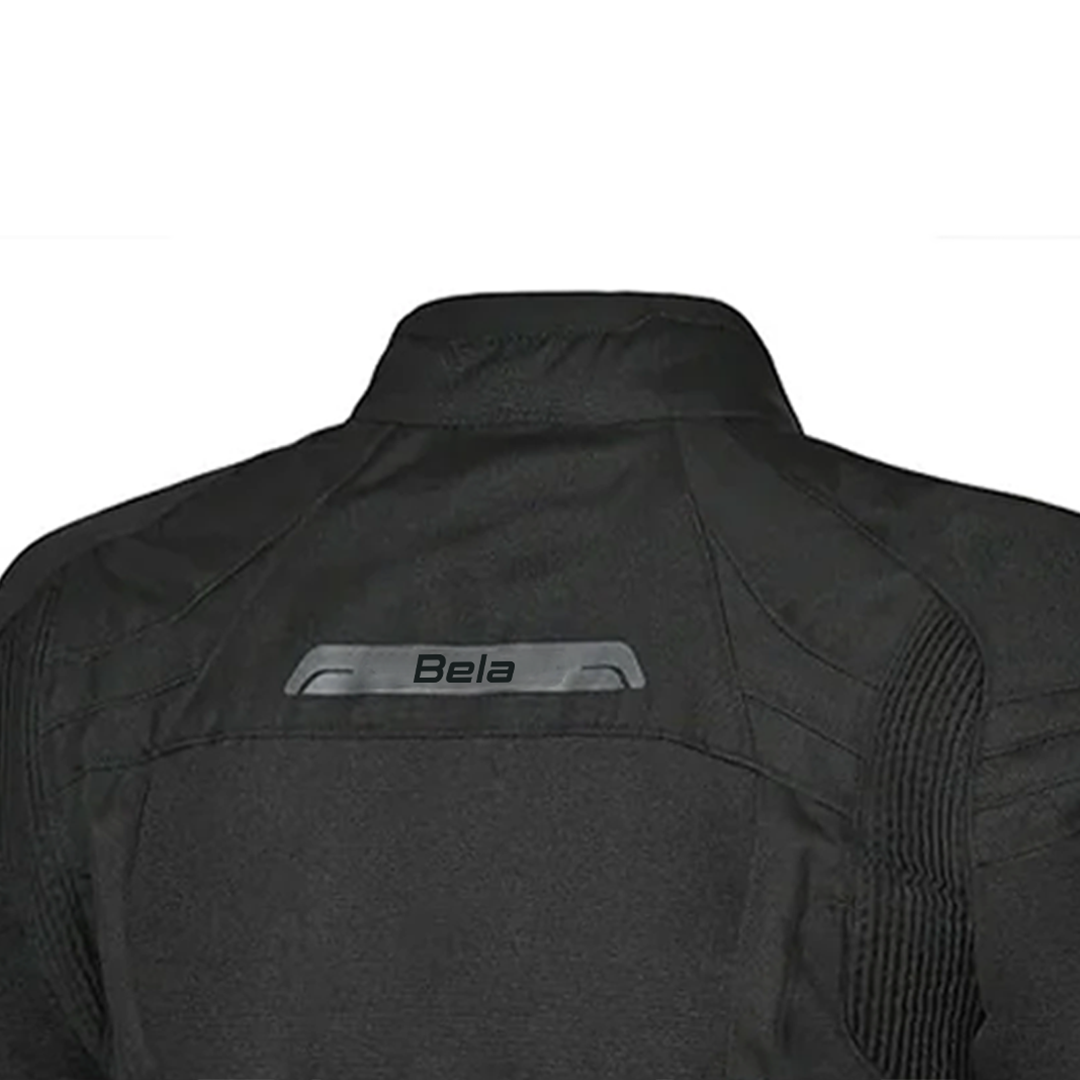 Bela Highland Lady Motorcycle Jacket Black Grey