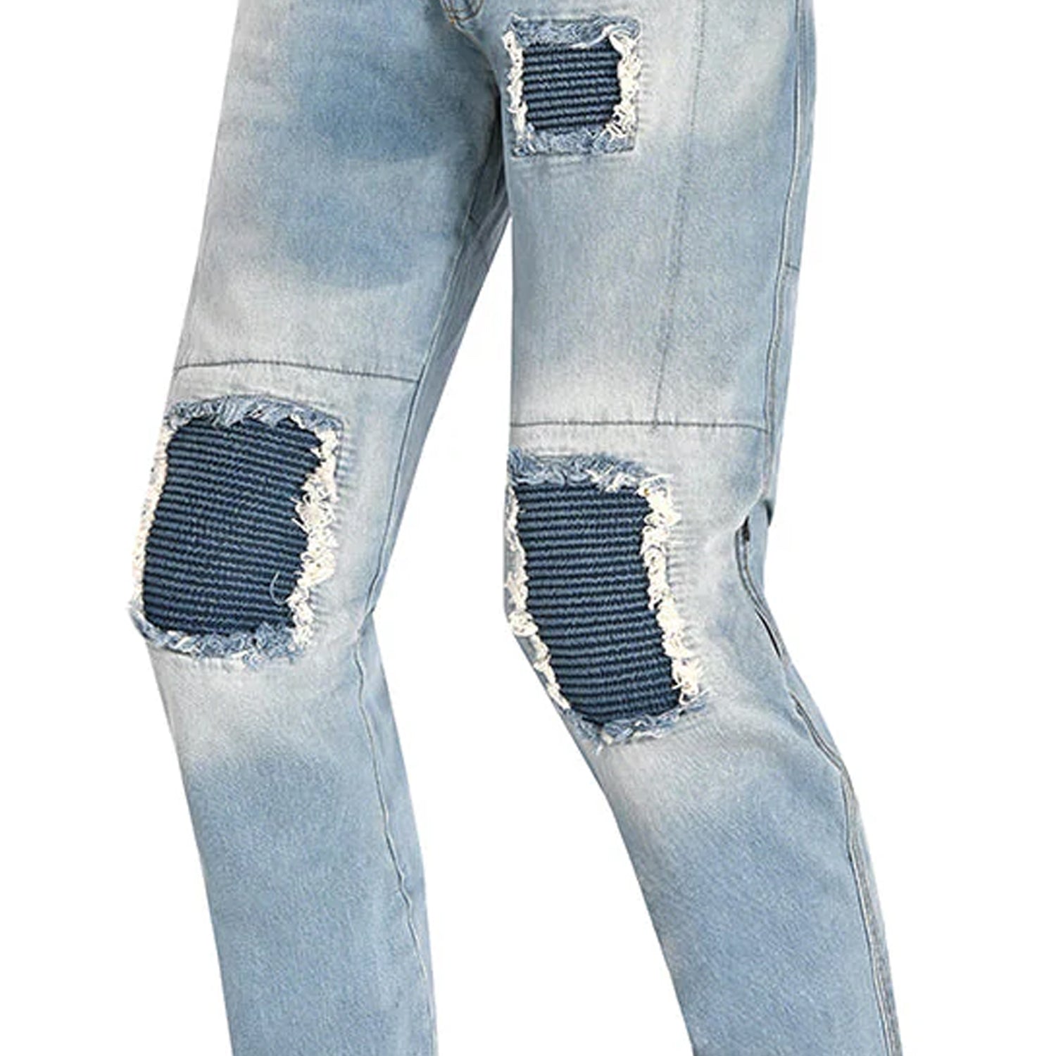 BELA John Motorcycle Jeans Blue
