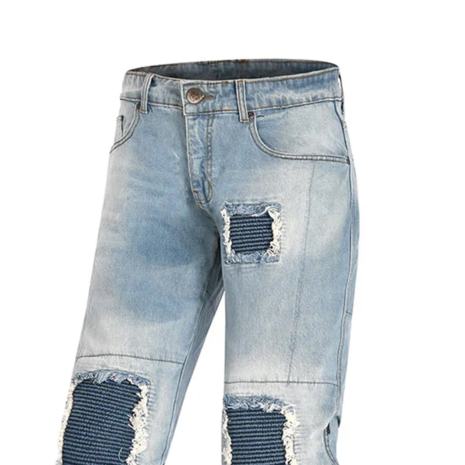 BELA John Motorcycle Jeans Blue