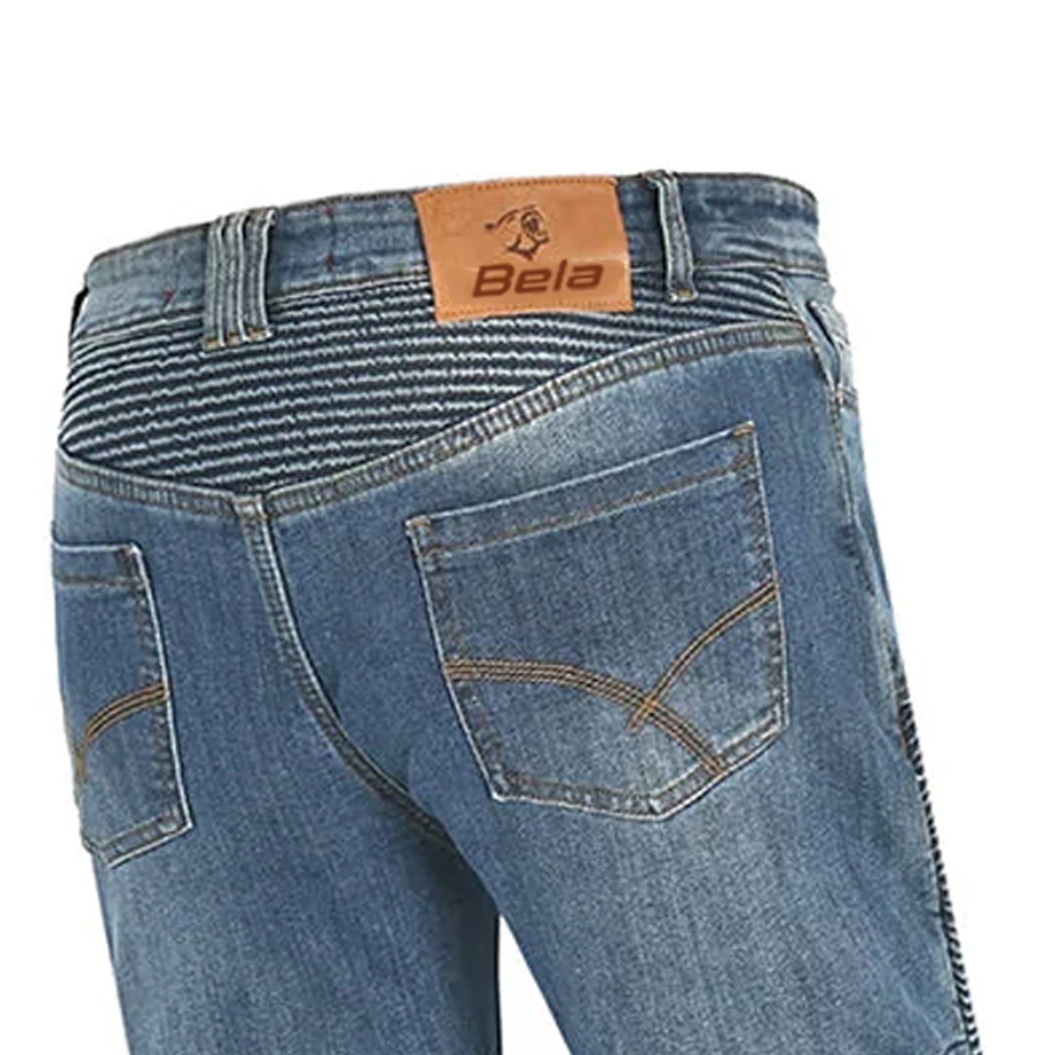 BELA Judy Motorcycle Jeans Blue
