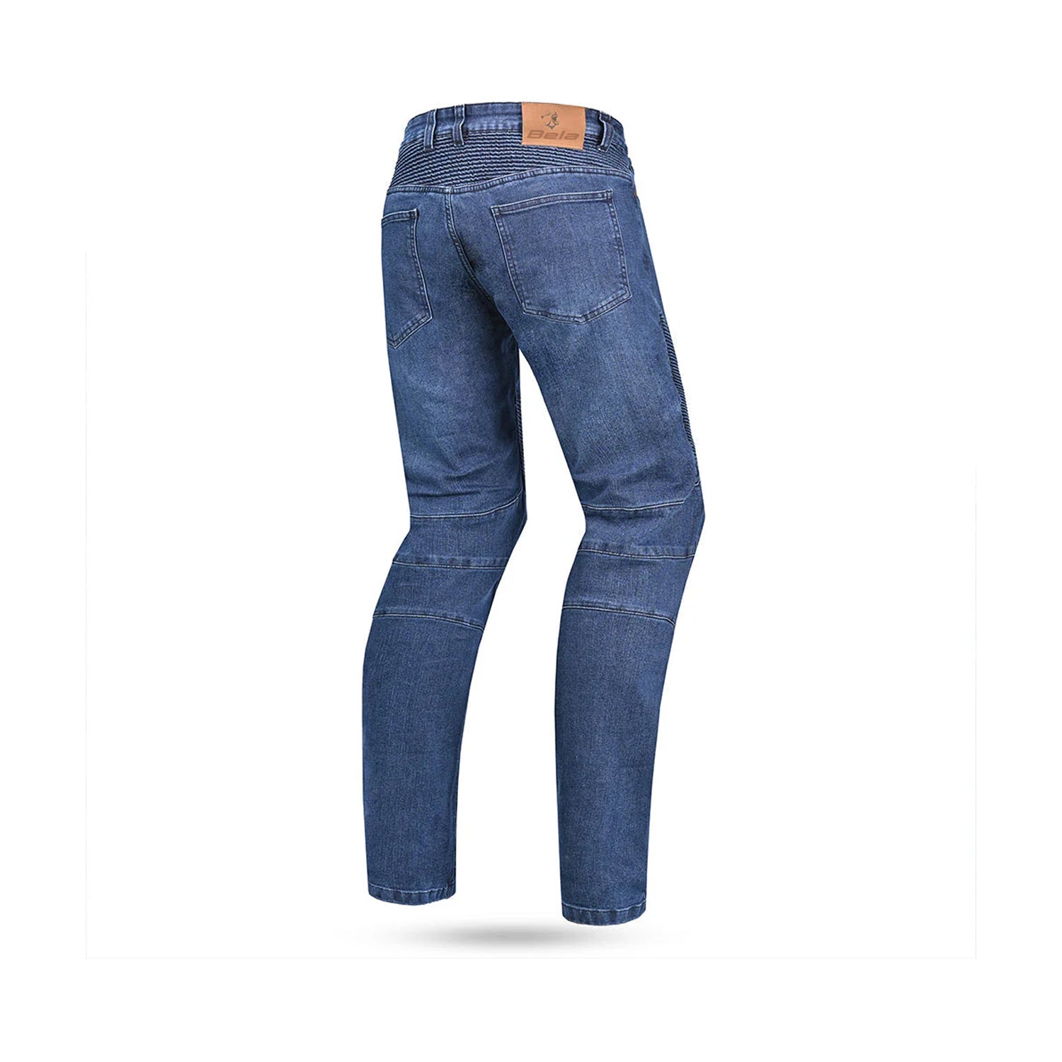 BELA KEVLAR TROPHY MEN MOTORCYCLE JEANS 34L BLUE