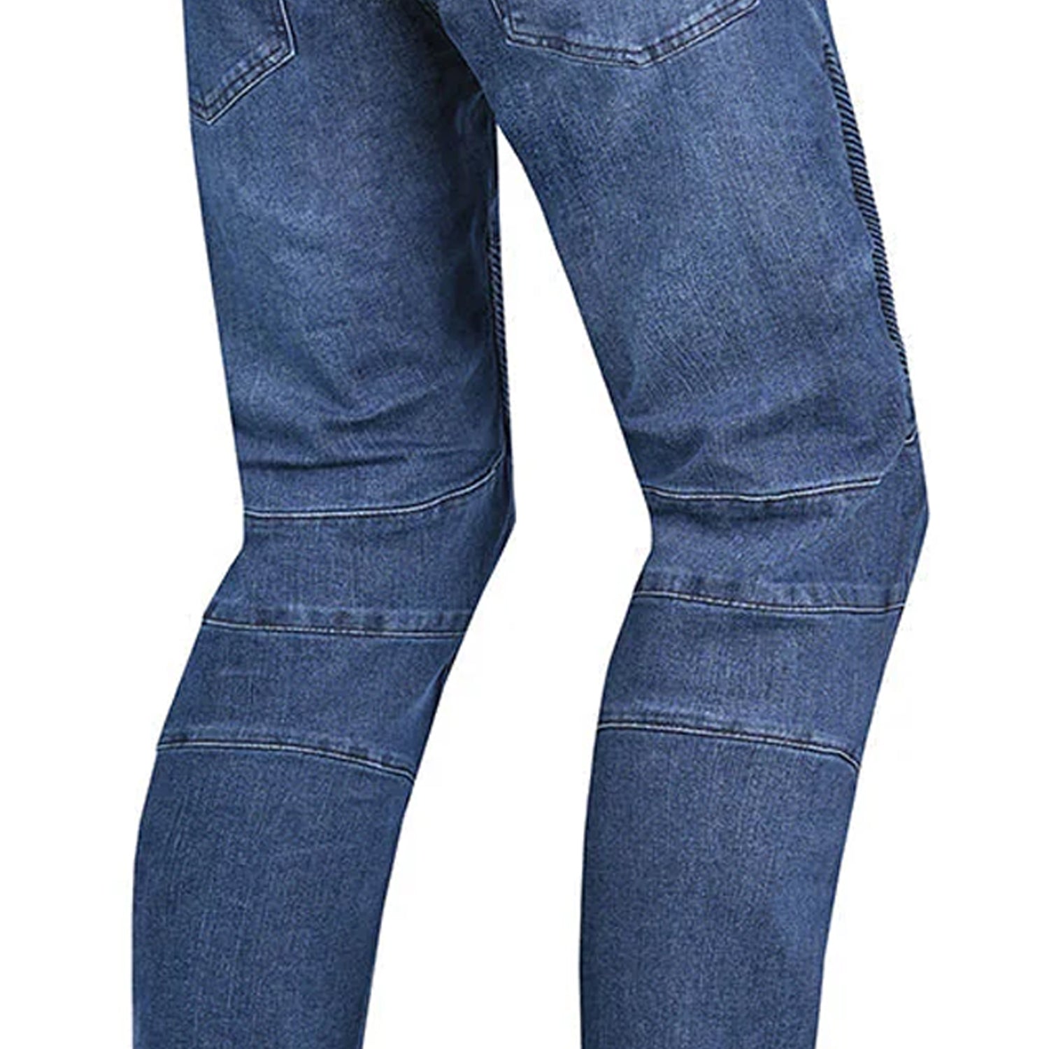 BELA KEVLAR TROPHY MEN MOTORCYCLE JEANS 34L BLUE