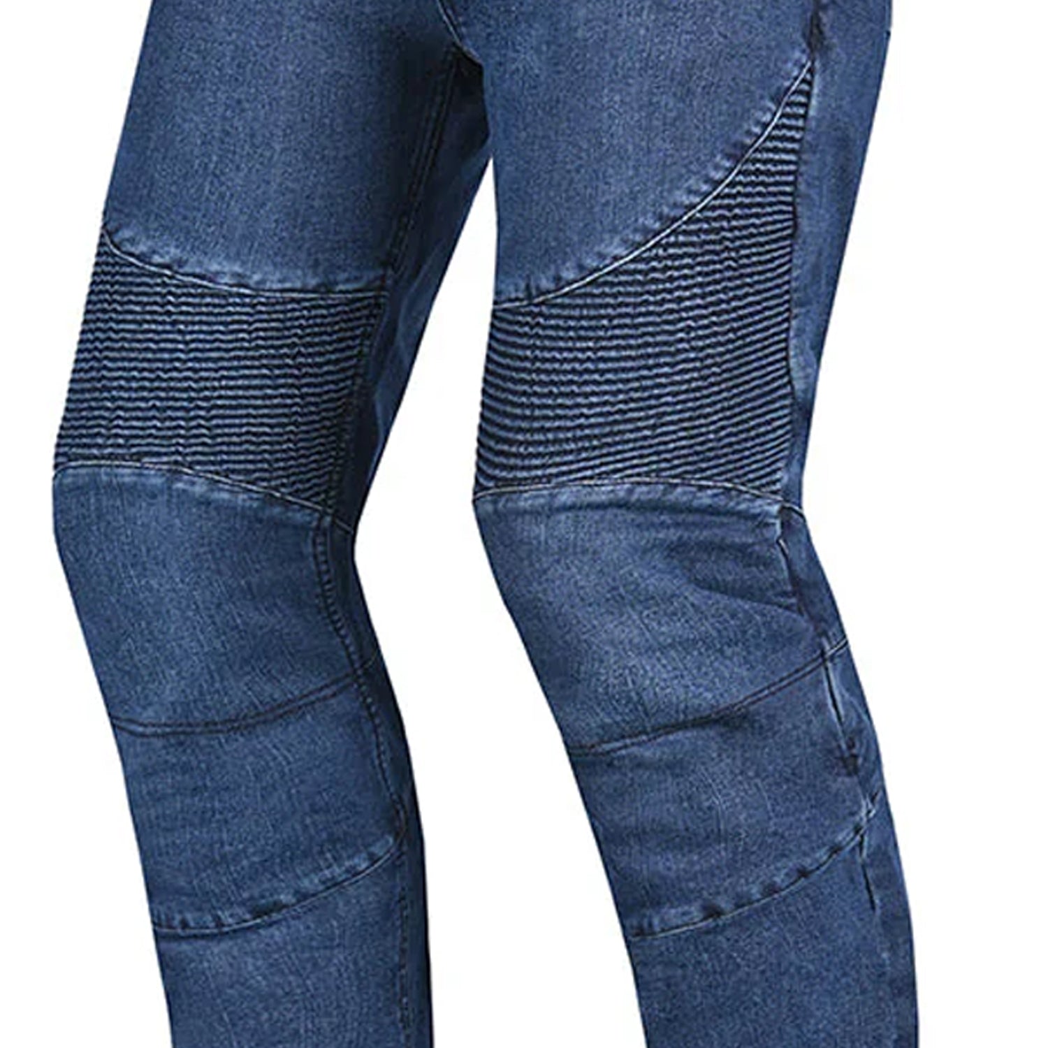BELA KEVLAR TROPHY MEN MOTORCYCLE JEANS 34L BLUE