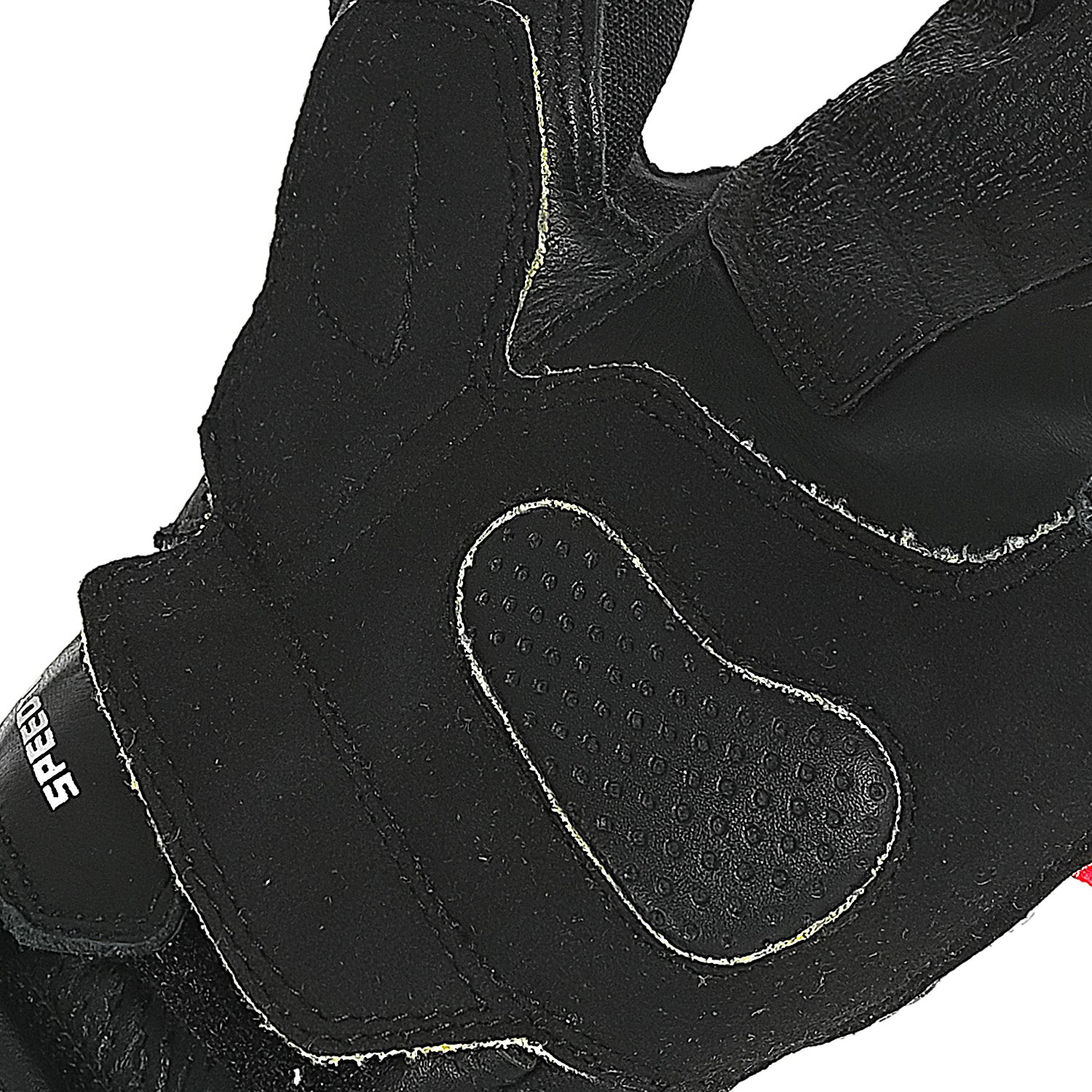 BELA Lemox Racing Motorcycle Gloves Black Red