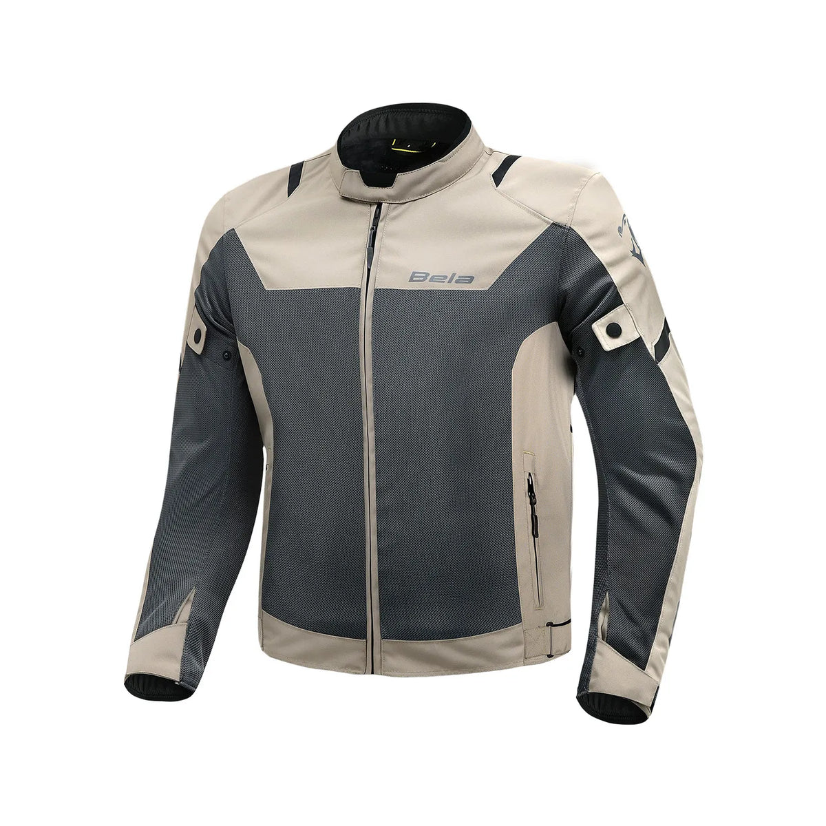 BELA MESH PRO 2.0 MAN MOTORCYCLE SUMMER JACKET ICE BLACK