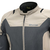 BELA MESH PRO 2.0 MAN MOTORCYCLE SUMMER JACKET ICE BLACK