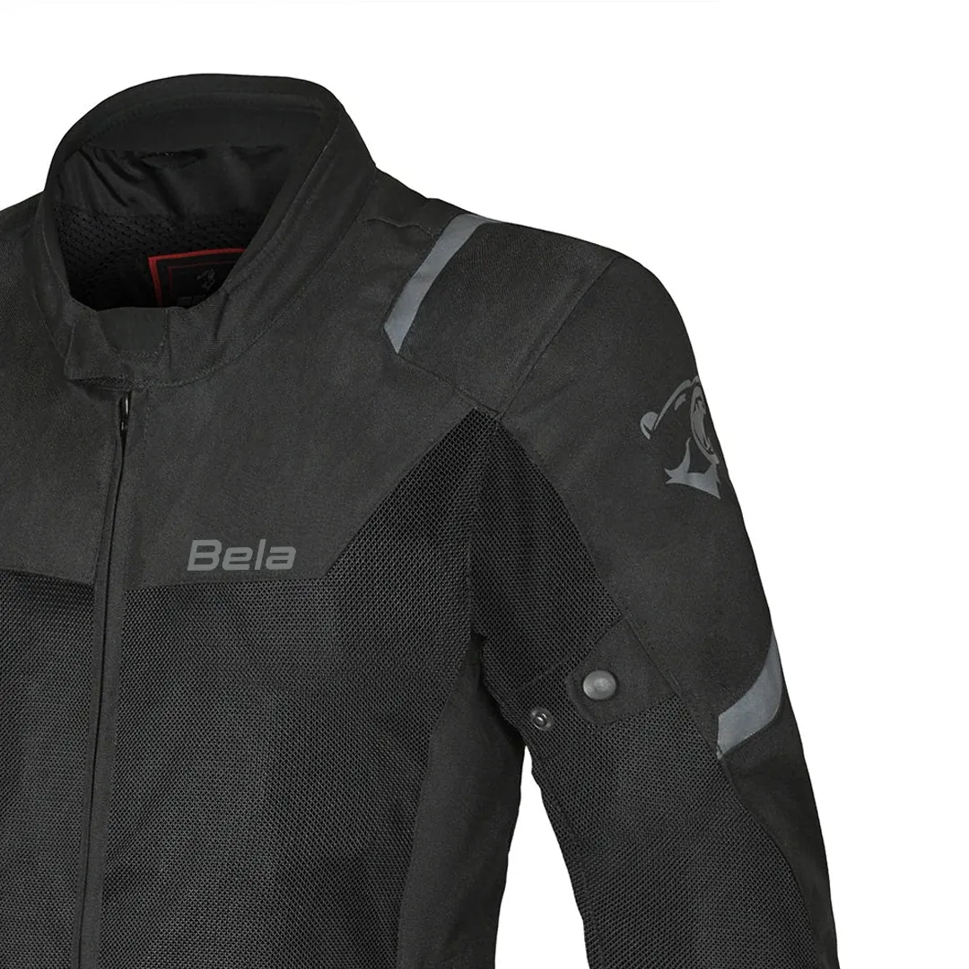 BELA MESH PRO LADY MOTORBIKE SUMMER JACKET BLACK