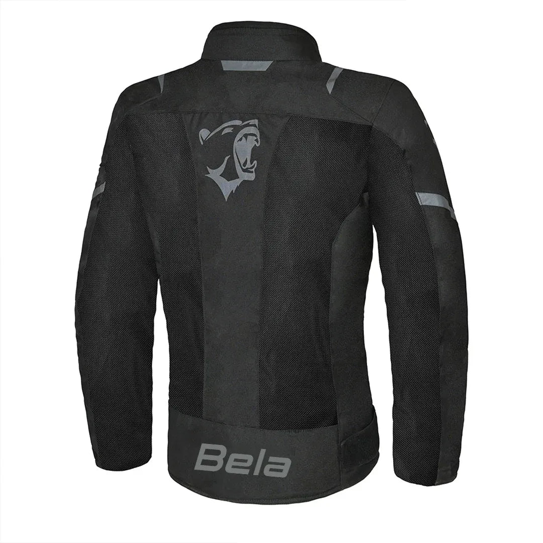 BELA MESH PRO LADY MOTORBIKE SUMMER JACKET BLACK