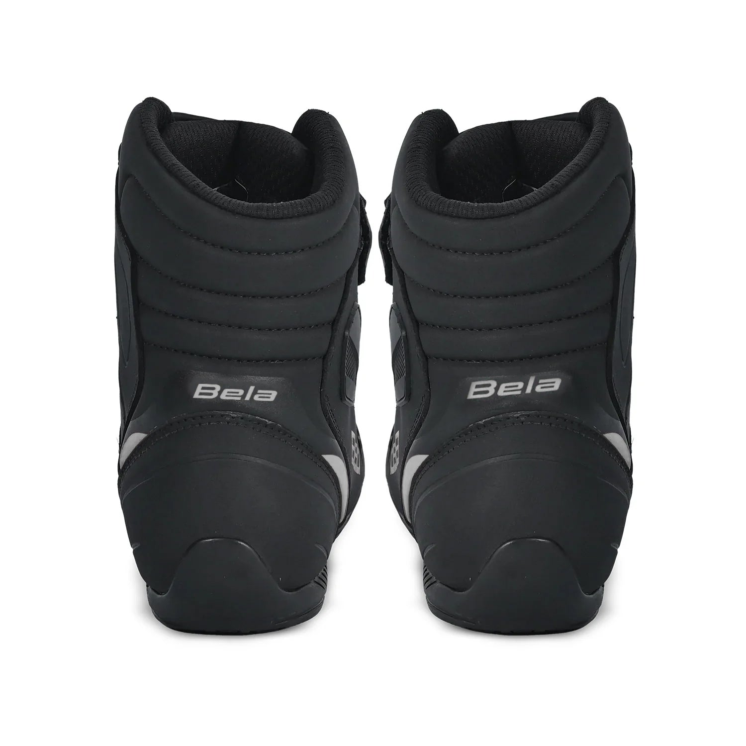 Vista trasera de las botas moto impermeable BELA Mission WP
