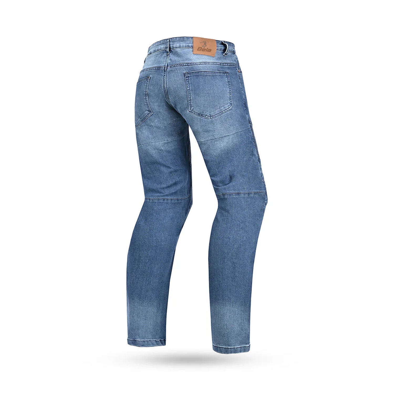 BELA PISTON (MXD-405) MEN MOTORCYCLE JEANS DIRTY BLUE