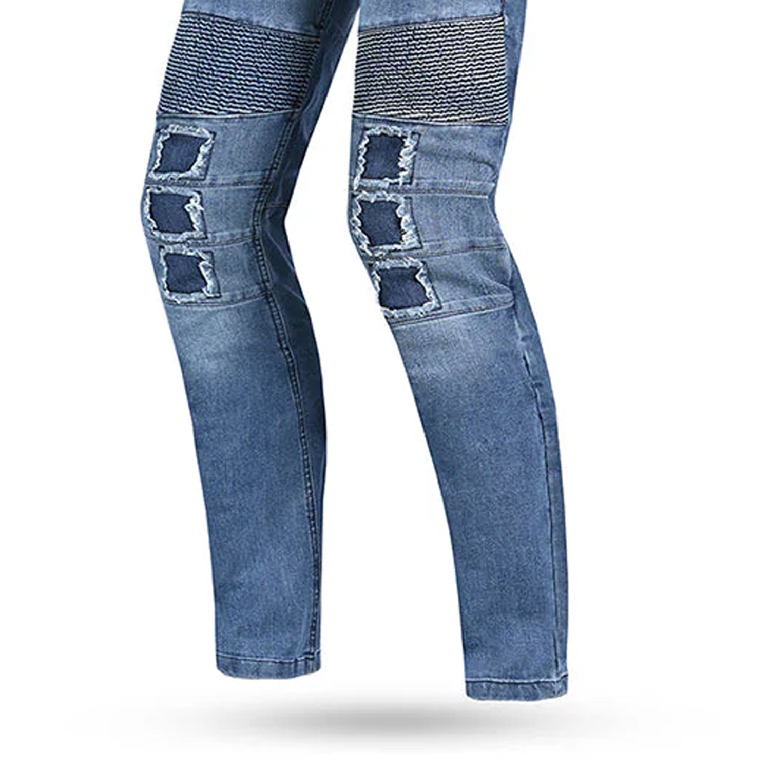 BELA PISTON (MXD-405) MEN MOTORCYCLE JEANS DIRTY BLUE