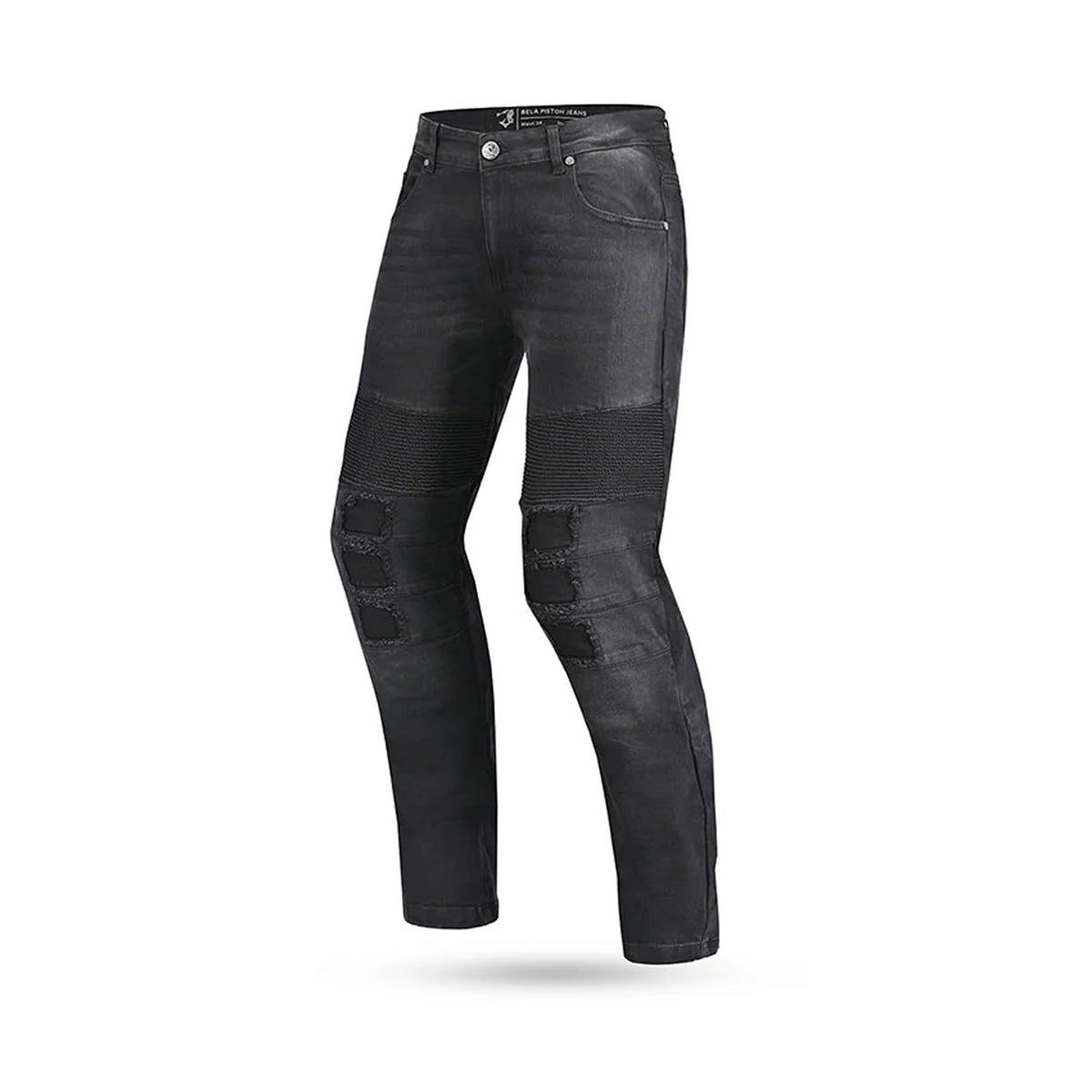 BELA Piston Motorcycle Denim Jeans 34L Black