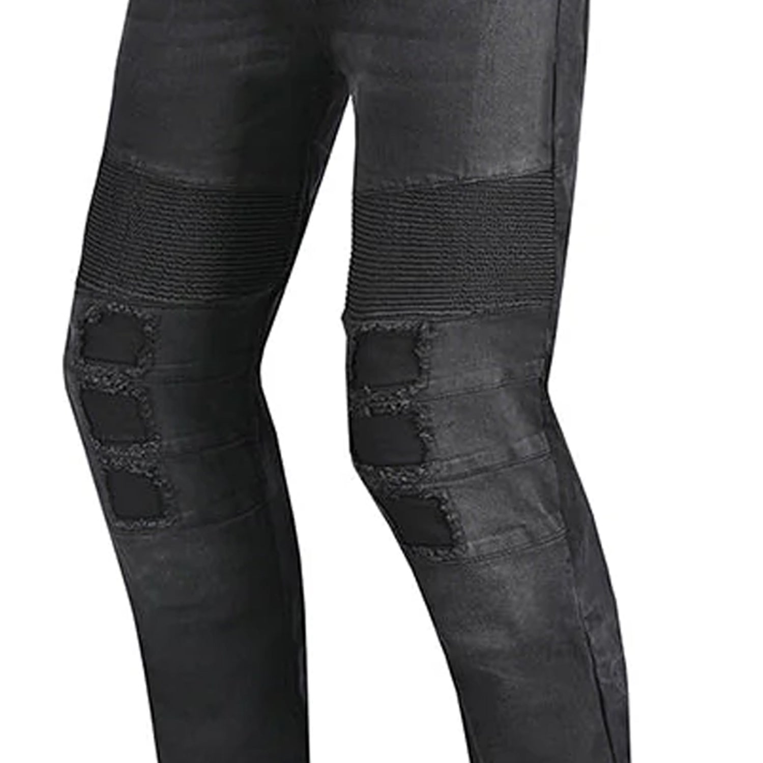 BELA Piston Motorcycle Denim Jeans 34L Black