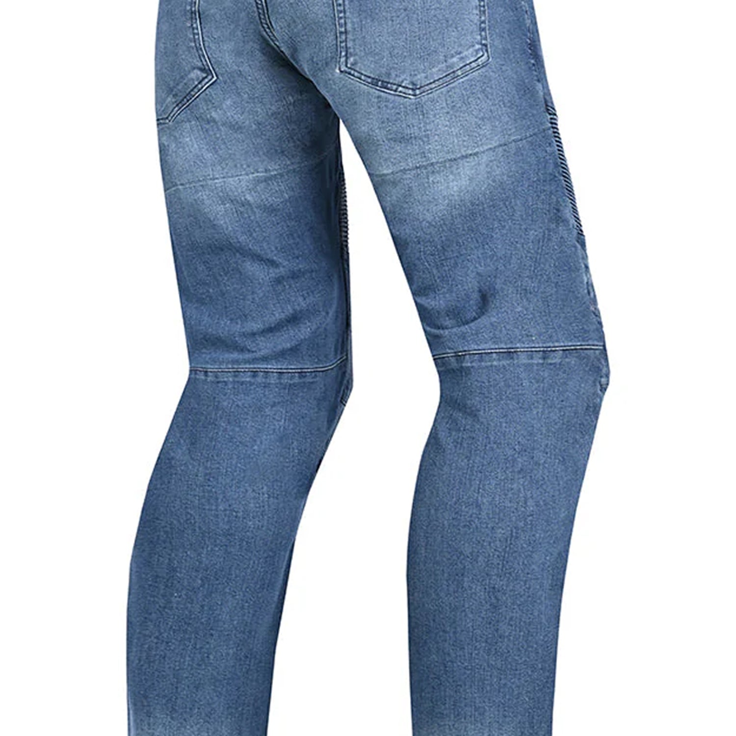 BELA Piston Motorcycle Denim Jeans 34L Blue