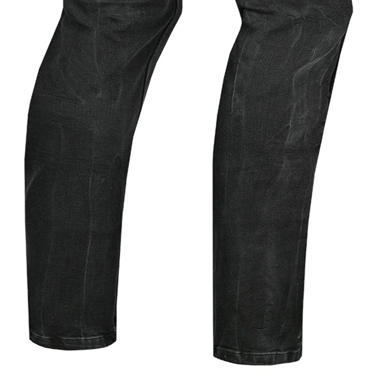BELA RIO MEN MOTORCYCLE DENIM JEANS 32L TIE & DYE BLACK