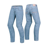 BELA RIO MEN MOTORCYCLE JEANS CE AA APPROVED LIGHT BLUE