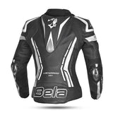 Bela Rocket Lady Leather Jacket Black/White