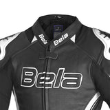 Bela Rocket Lady Leather Jacket Black/White