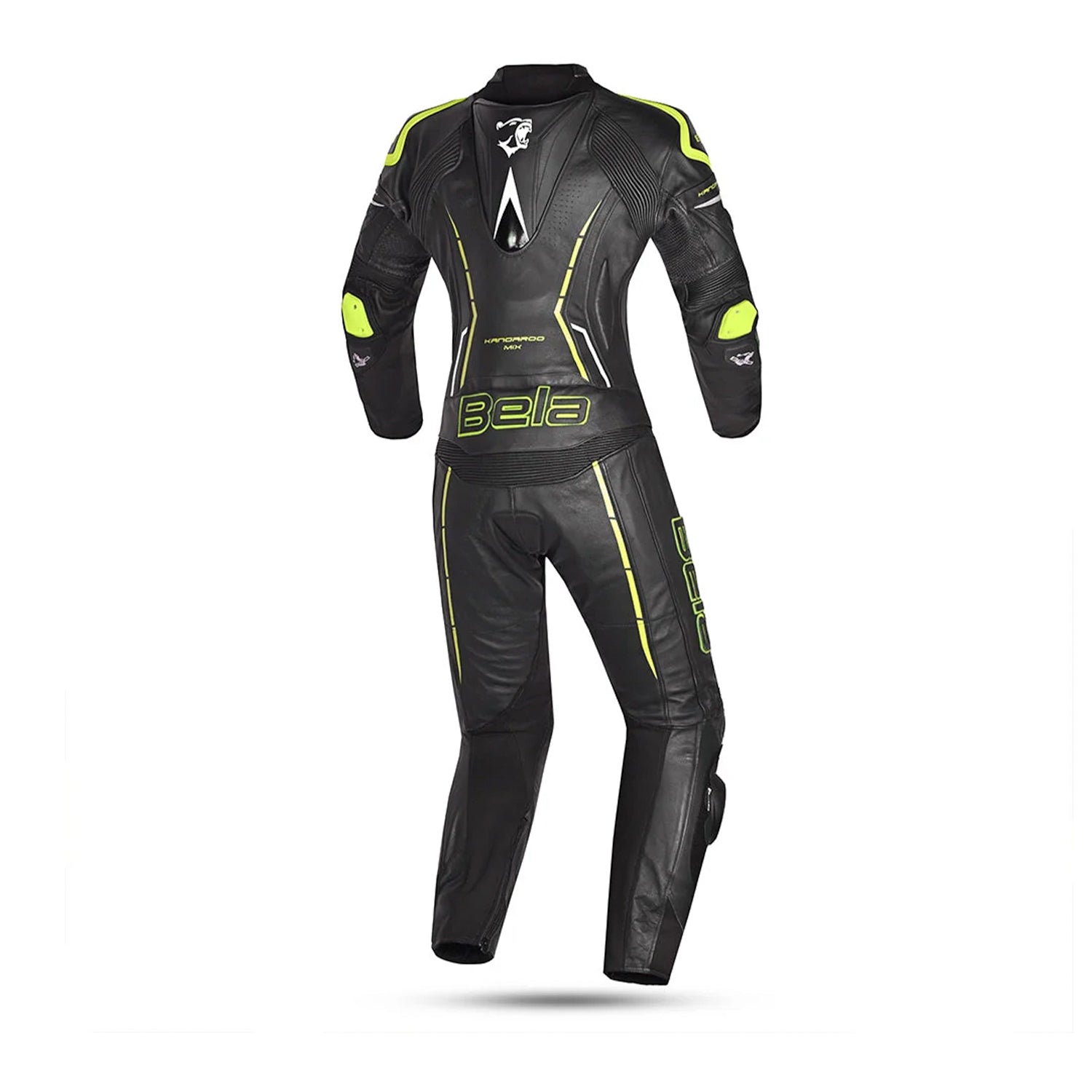 BELA Rocket Lady Mix Kanga 2PC Jumpsuit White Black Yellow