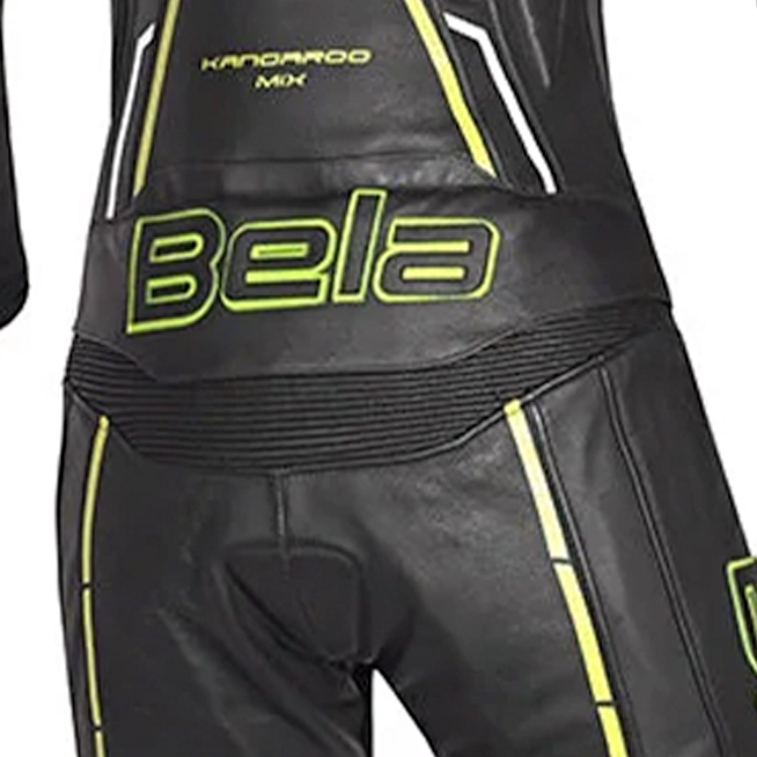 BELA Rocket Lady Mix Kanga 2PC Jumpsuit White Black Yellow