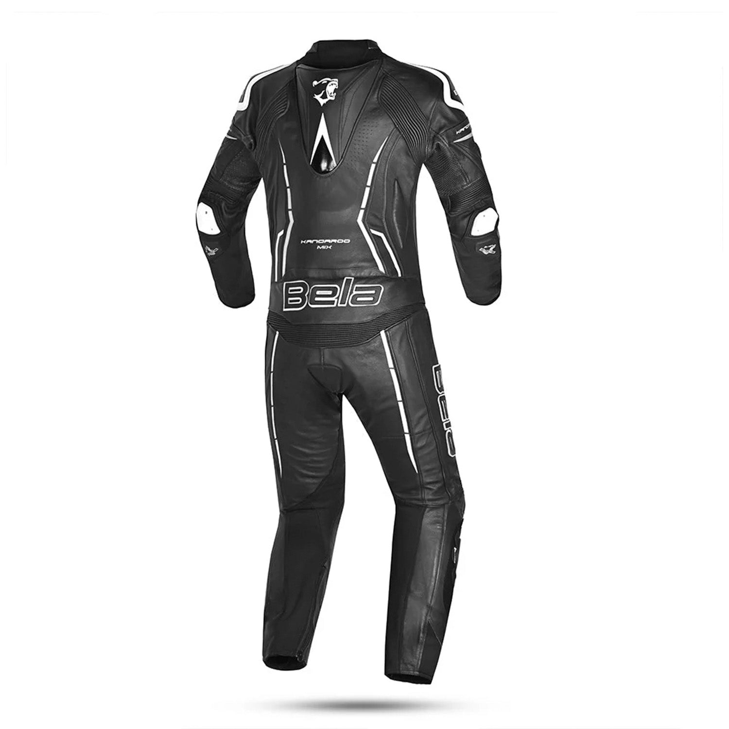 BELA Rocket Man Mix Kangroo 2PC Jumpsuit Black White