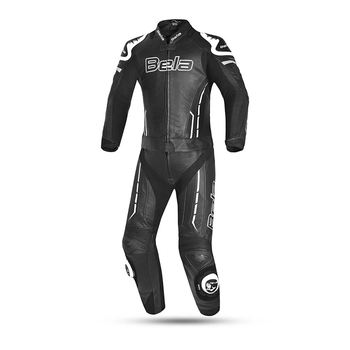 BELA Rocket Man Mix Kangroo 2PC Jumpsuit Black White