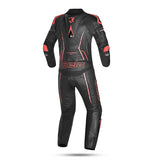 BELA Rocket Man Mix Kangroo 2PC Motorcycle Racing Suit Black Red