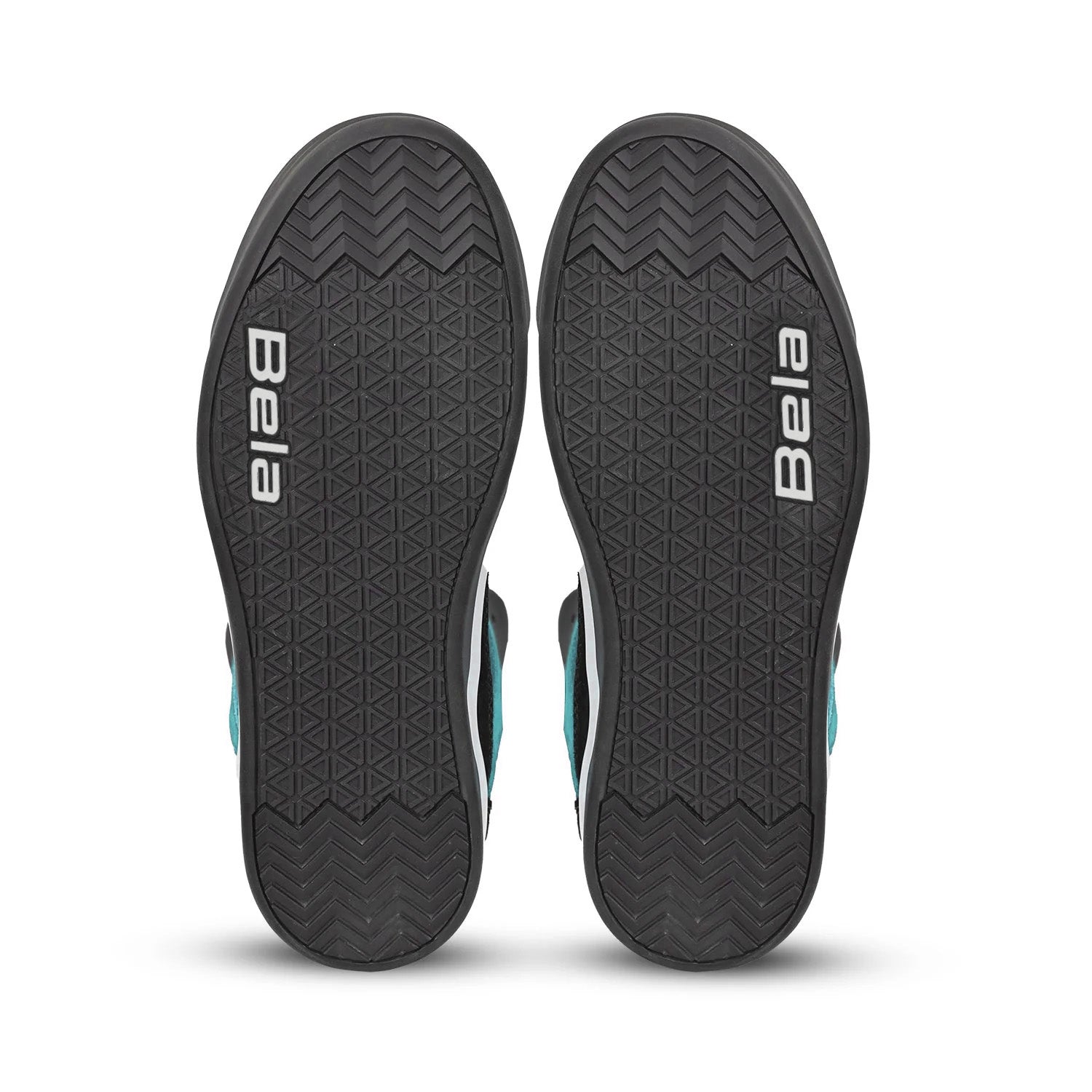 BELA Rover Lady Urban Motorcycle Boots Black White Turquoise