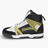 BELA Rover Urban Motorcycle Boots Black White Yellow Fluro