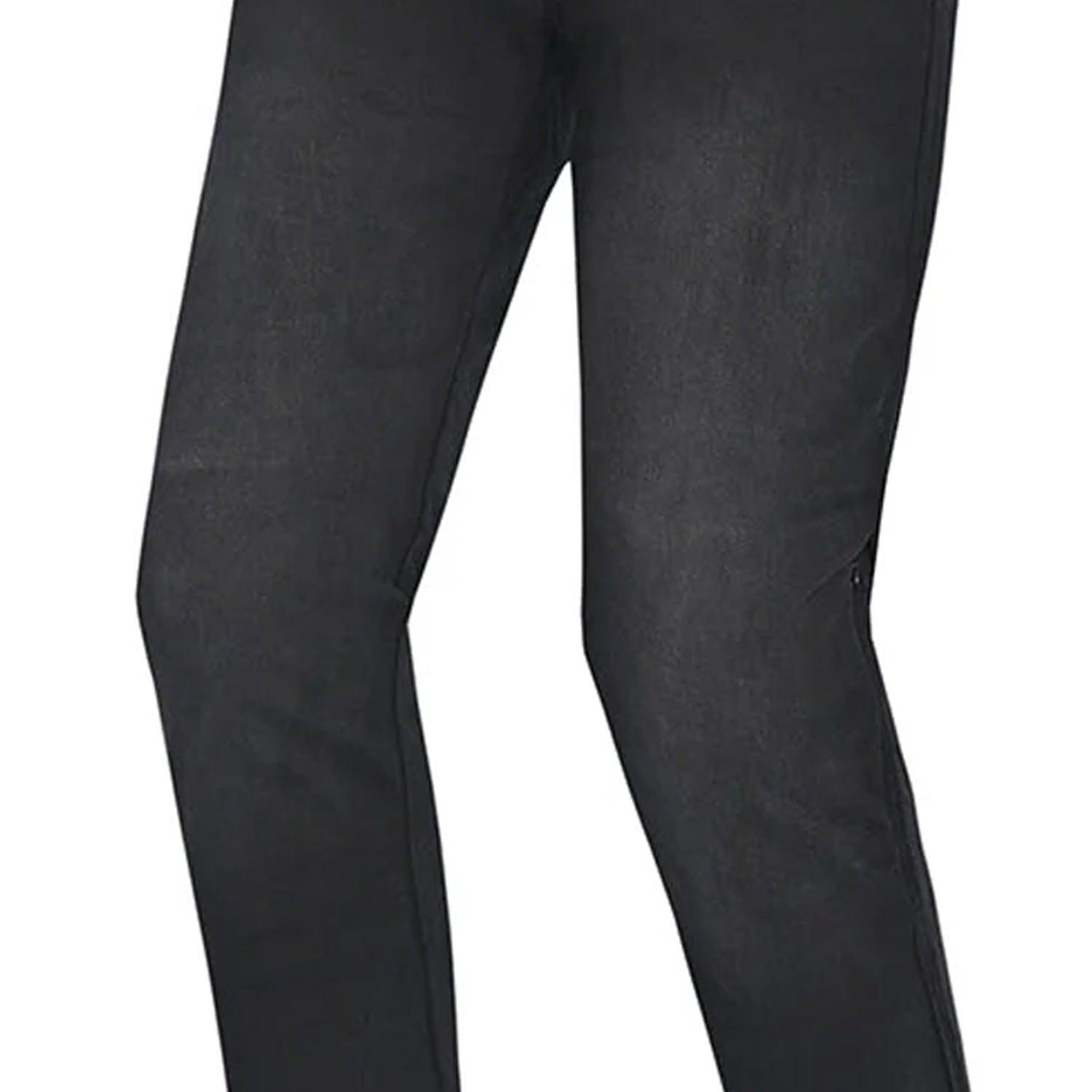 BELA RIO MEN MOTORCYCLE DENIM JEANS 34L RANDOM BLACK