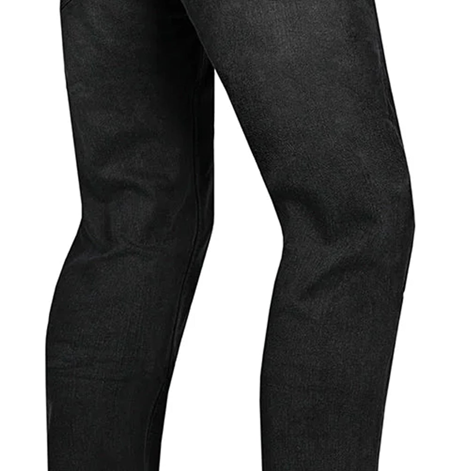 BELA RIO MEN MOTORCYCLE RIDING DENIM JEANS 34L BLACK