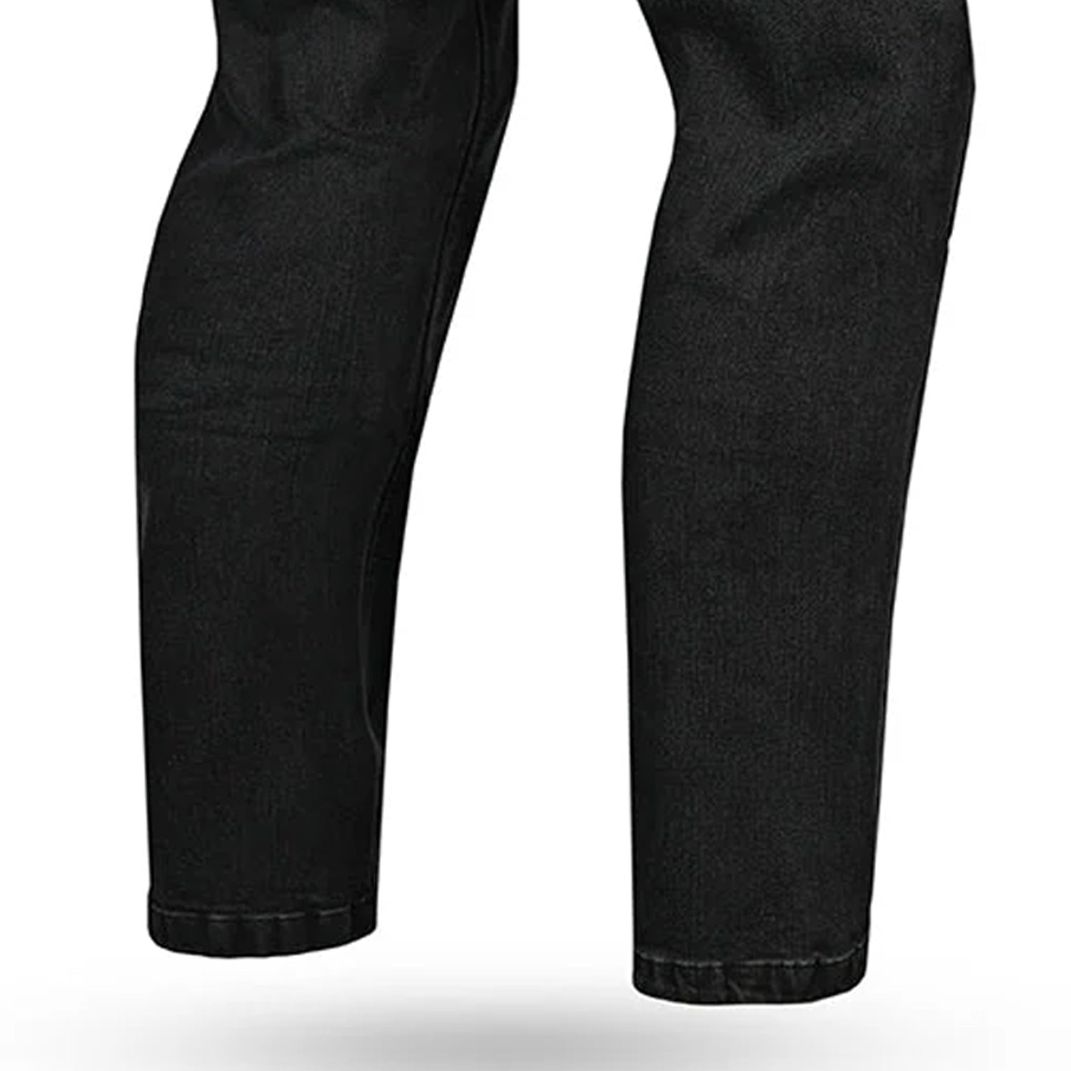 BELA RIO MEN MOTORCYCLE RIDING DENIM JEANS 34L BLACK