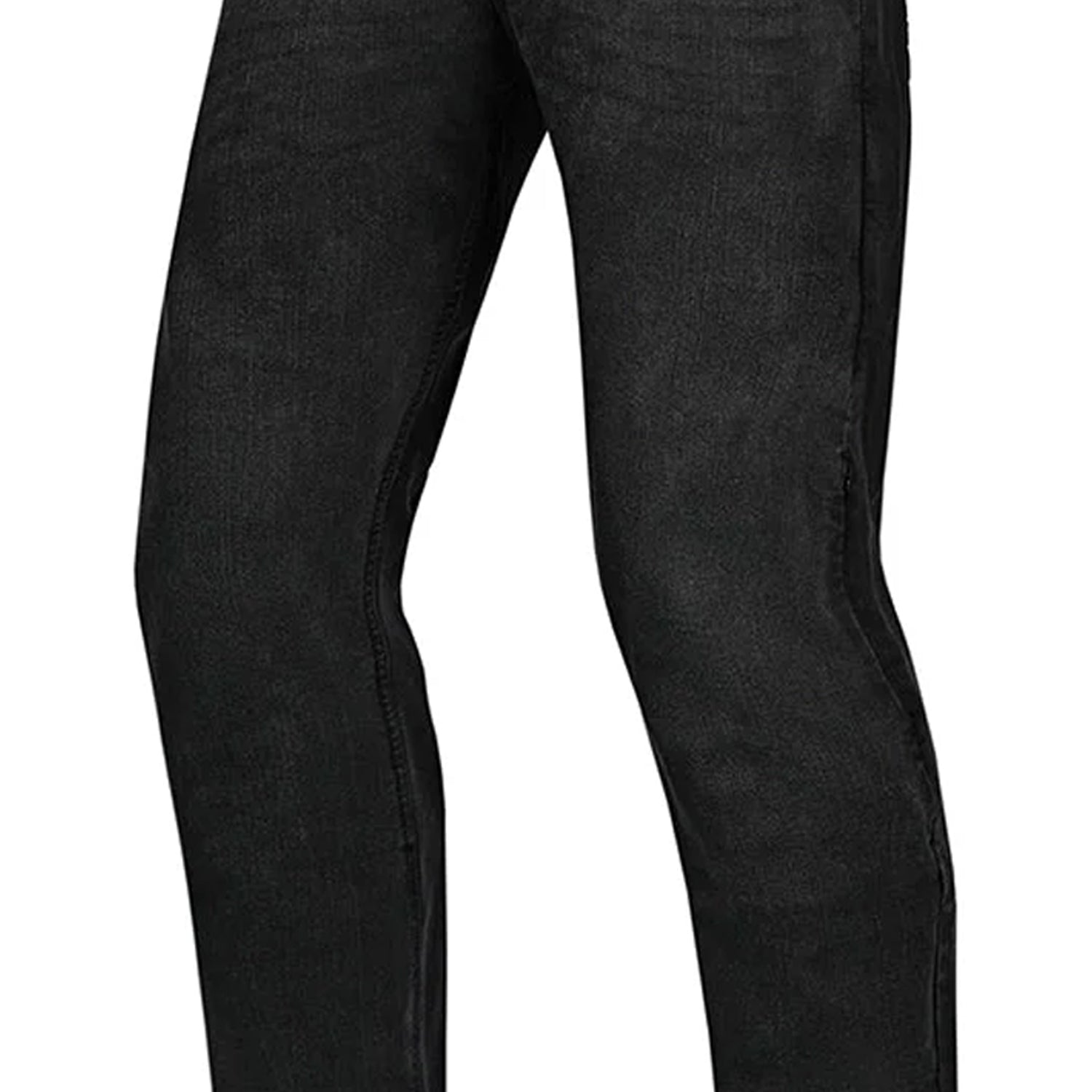 BELA RIO MEN MOTORCYCLE RIDING DENIM JEANS 34L BLACK