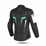 BELA Sprinter Lady Textile Motorcycle Jacket Black Turquoise