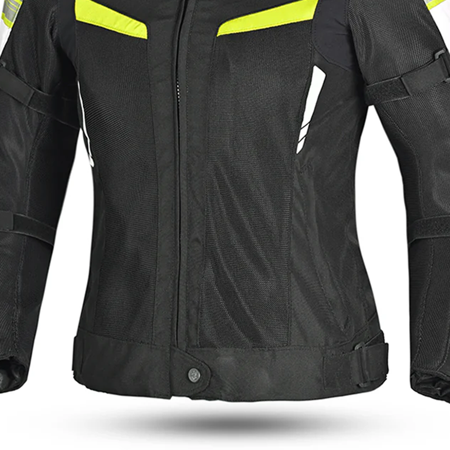BELA Sprinter Lady Textile Motorbike Jacket Black/Yellow/Fluro