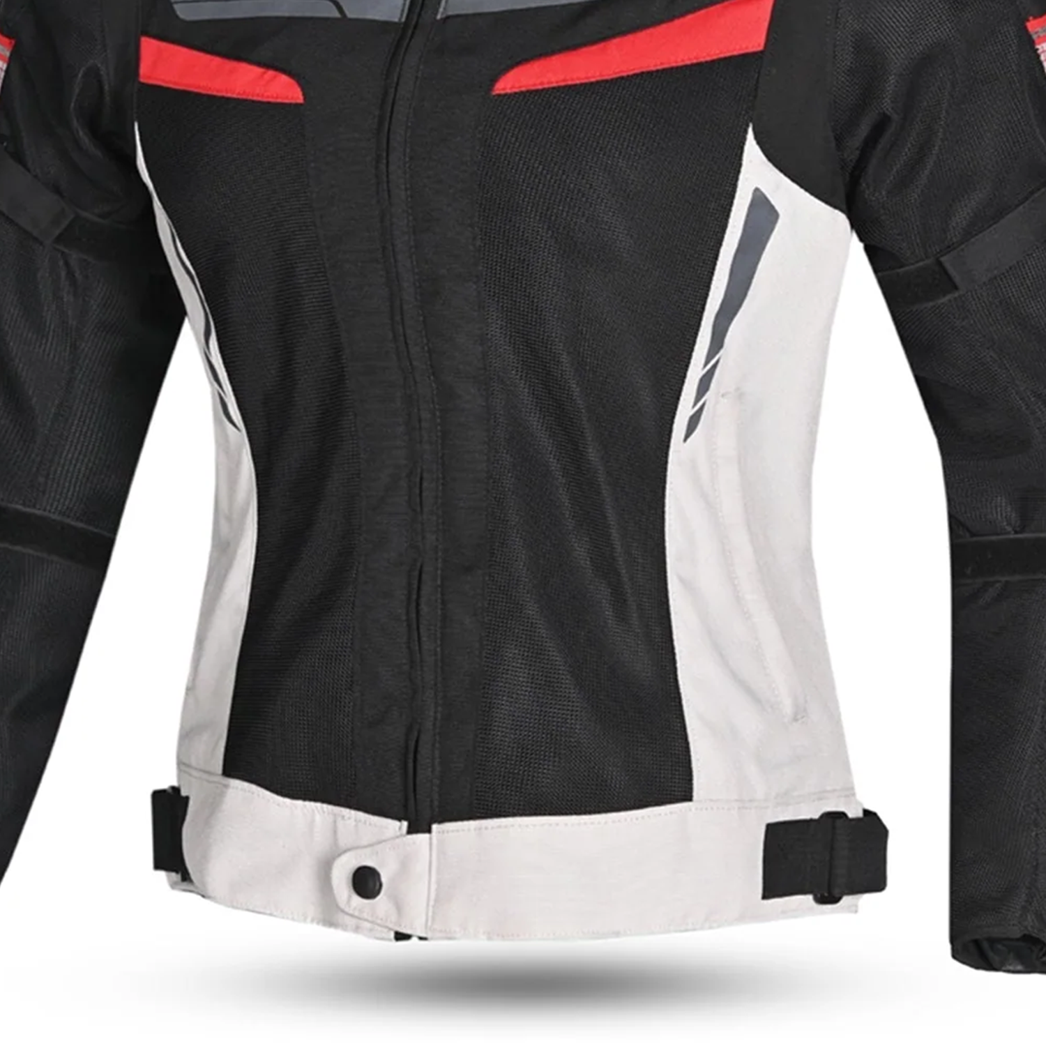 BELA Sprinter Lady Motorcycle Textile Jacket Black/Ice/Red