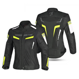 BELA Sprinter Lady Textile Motorbike Jacket Black/Yellow/Fluro