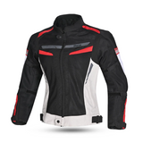 BELA Sprinter Lady Motorcycle Textile Jacket Black/Ice/Red