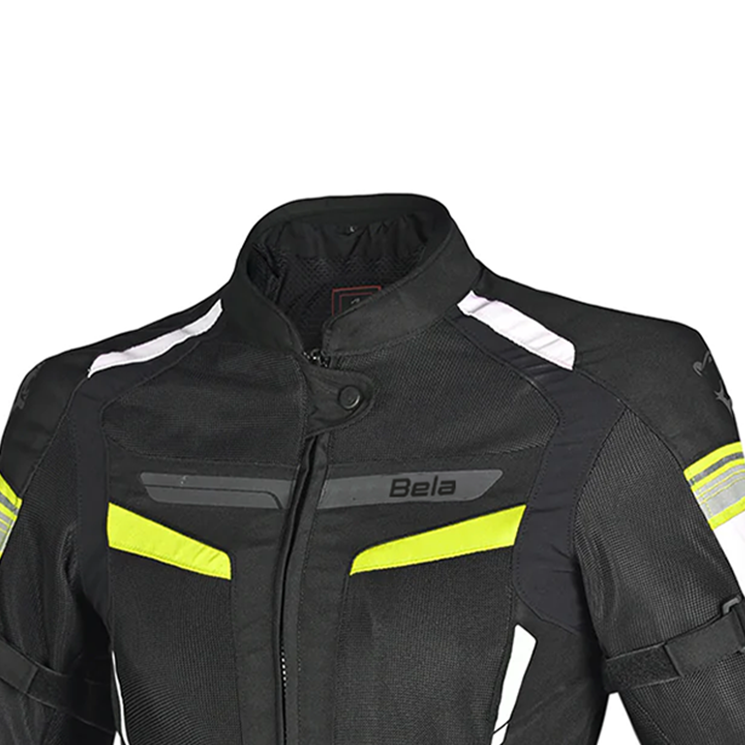 BELA Sprinter Lady Textile Motorbike Jacket Black/Yellow/Fluro