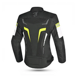 BELA Sprinter Lady Textile Motorbike Jacket Black/Yellow/Fluro