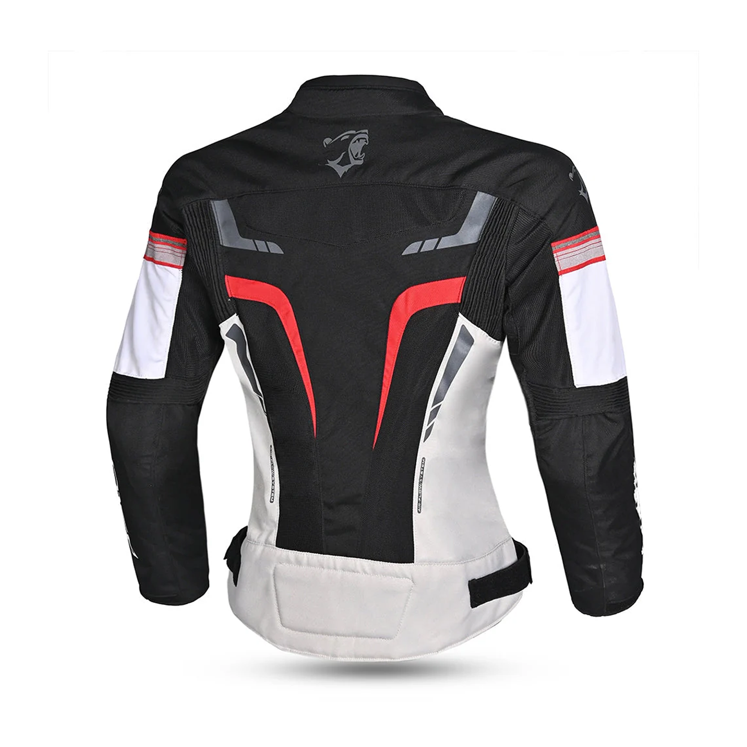 BELA Sprinter Lady Motorcycle Textile Jacket Black/Ice/Red