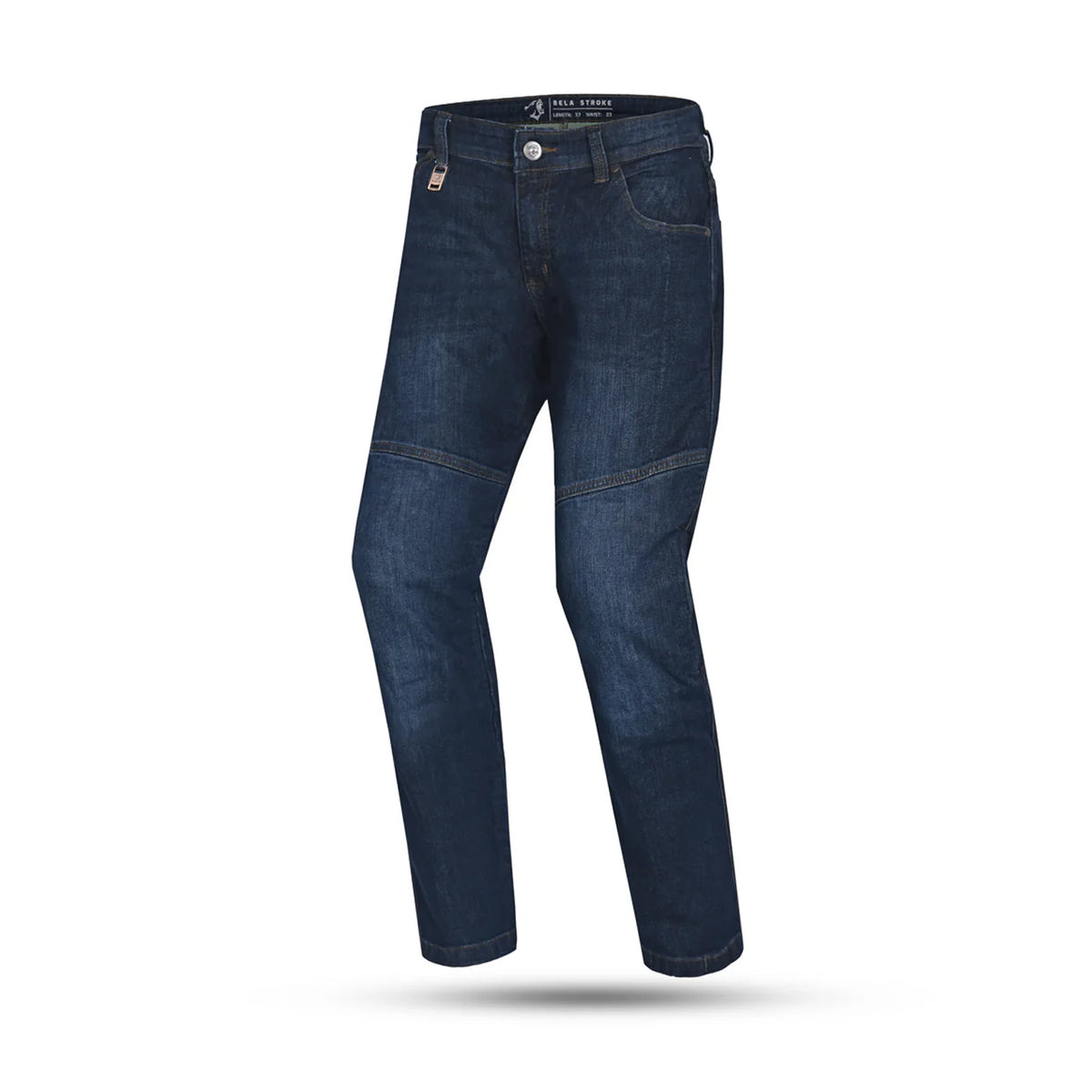 BELA STROKE MEN MOTORCYCLE DEMIN JEANS LIGHT BLUE 32L