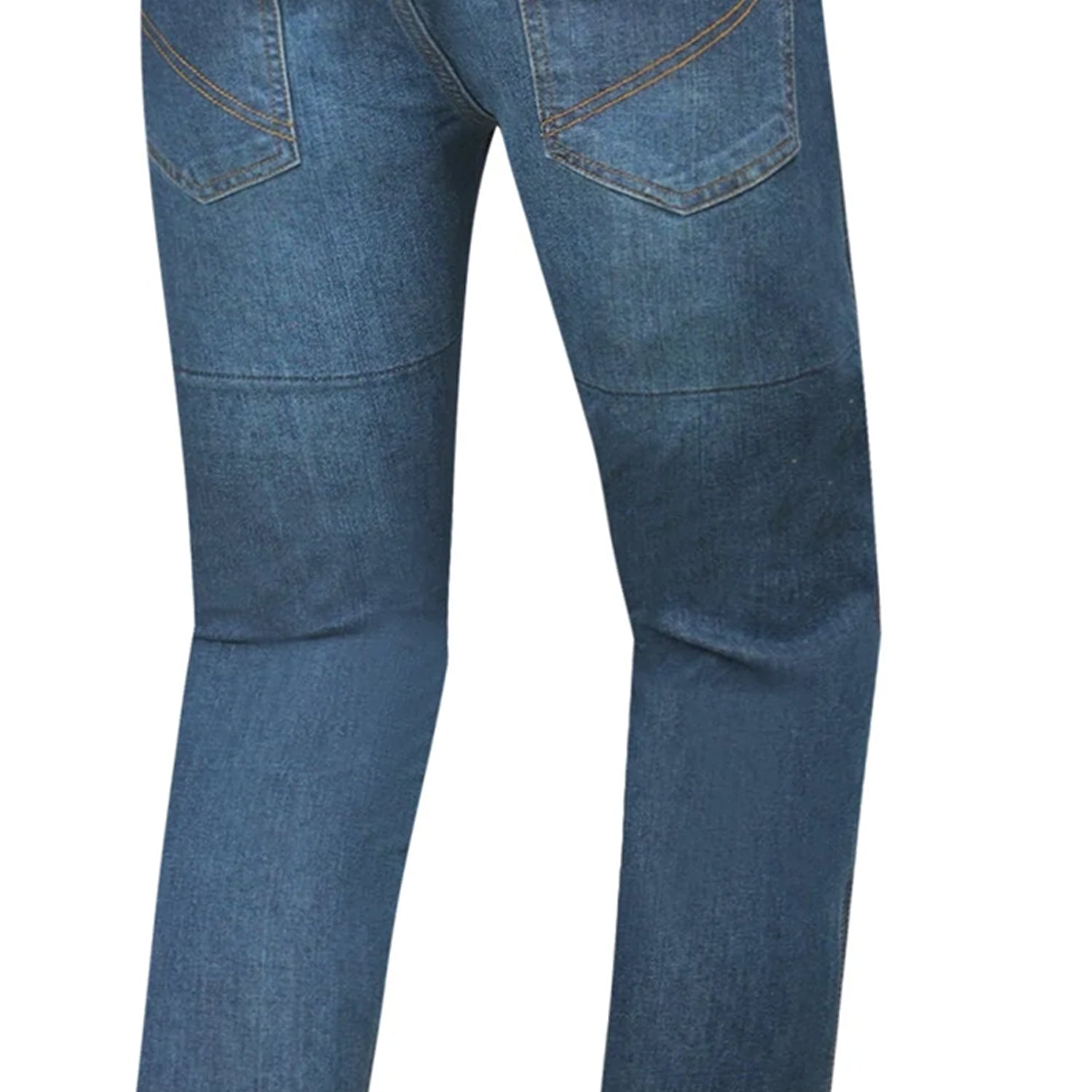 BELA STROKE MEN MOTORCYCLE JEANS 30L BLUE SPRAY