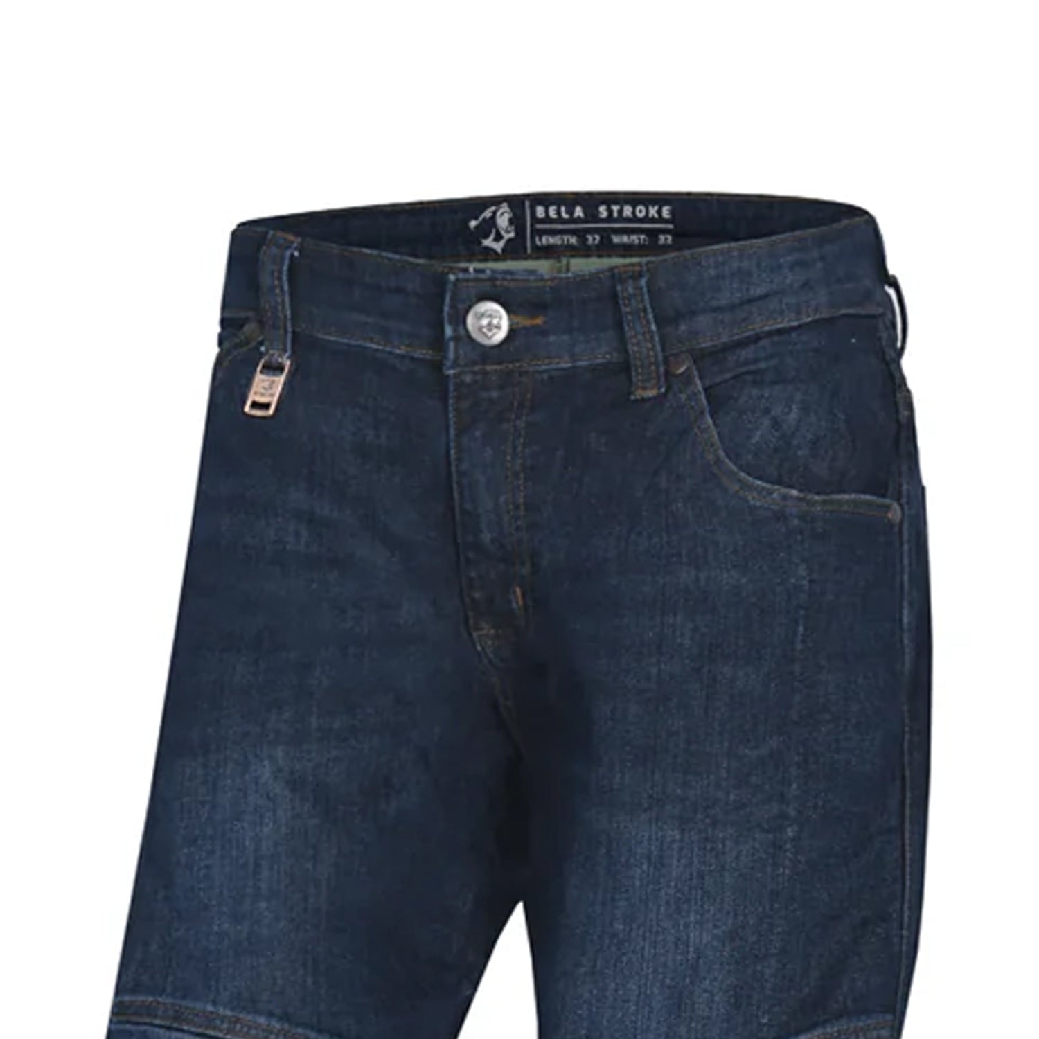 BELA STROKE MOTORCYCLE JEANS 30L LIGHT BLUE